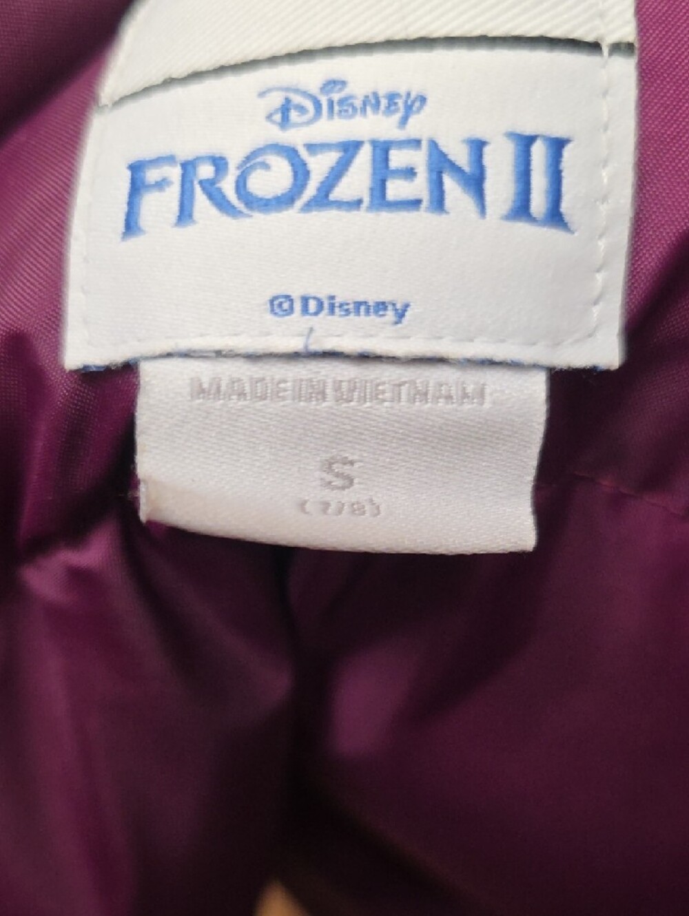Columbia Disney Frozen II Anna Limited Edition Puffer Jacket Size S (7/8) Kids - Picture 13 of 14